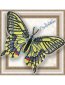 BGP-002 3D Метелик Махаон. Набір для вишивки бісером ТМ Вдохновение - 1