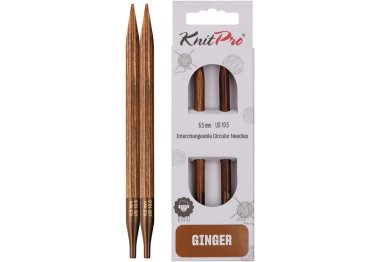 31210 Спиці з`ємні Ginger KnitPro, 6.50 мм 31210 Спиці з`ємні Ginger KnitPro, 6.50 мм