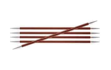47012 Спицы носочные Zing KnitPro, 15 см, 5.50 мм - 1