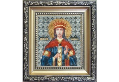  Б-1049 Ікона святої мучениці Катерини Набір для вишивки бісером
