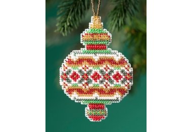 вышивка гладью MH211913 Рубиновый бриллиант. Набор для вышивки в смешанной технике Mill Hill