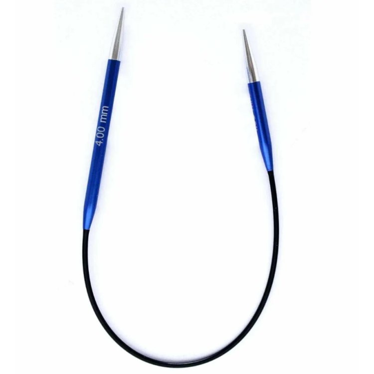 47058 Спицы круговые Zing KnitPro, 25 см, 4,00 мм - 1 47058 Спицы круговые Zing KnitPro, 25 см, 4,00 мм - 1