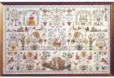 15108 "Датська краса (A Dutch Beauty. Схема для вишивання хрестом PERMIN 15108 "Датська краса (A Dutch Beauty. Схема для вишивання хрестом PERMIN