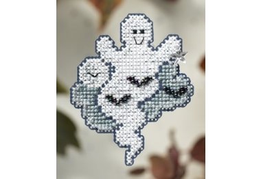 вишивка гладдю MH188205 Місячний привид. Набір для вишивки в змішаній техніці Mill Hill