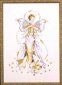 MD52 Июньская жемчужная фея. Схема для вышивки крестом на бумаге Mirabilia Designs - 1