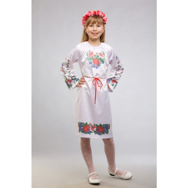 Платье для девочки (заготовка для вышивки) ПД-014 - 1
