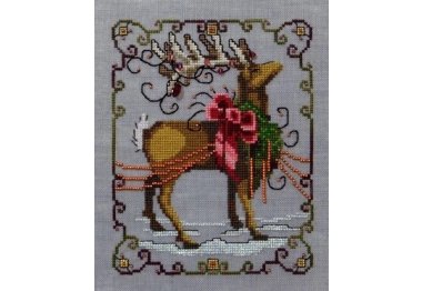  NC117 Vixen//Віксен. Схема для вишивки хрестиком на папері Nora Corbett