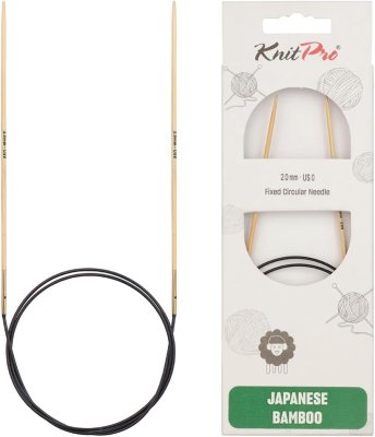 22241 Спиці кругові Bamboo KnitPro, 80 см, 2.00 мм - 1