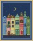 VN-111 Книжный город. Набор для вышивки крестиком Olanta - 1 VN-111 Книжный город. Набор для вышивки крестиком Olanta - 1