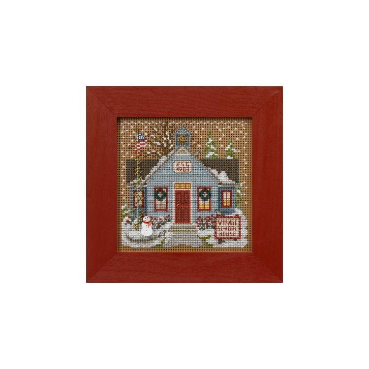 MH142236 Школа. Набор для вышивки в смешанной технике Mill Hill - 1