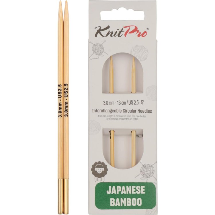 22413 Спицы съемные Bamboo KnitPro, 3.00 мм - 1 22413 Спицы съемные Bamboo KnitPro, 3.00 мм - 1