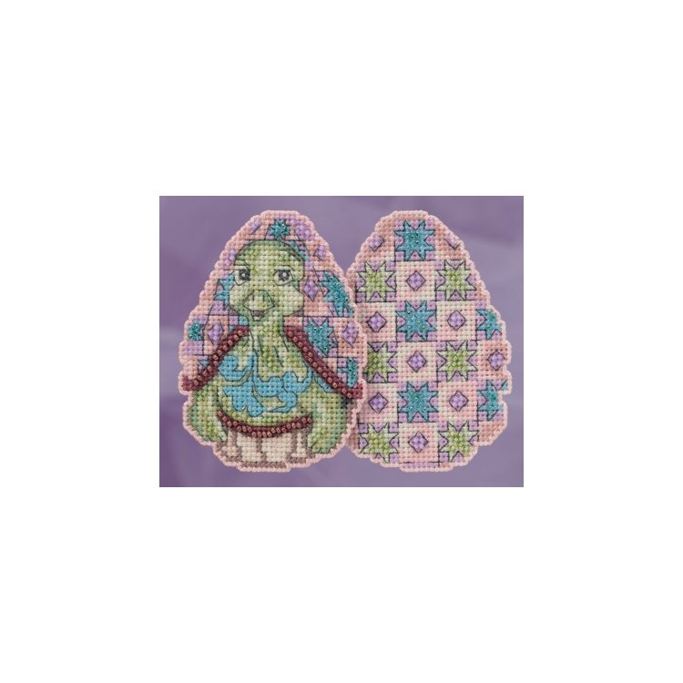 JS181813 Черепашка. Набір для вишивки в змішаній техніці Mill Hill - 1