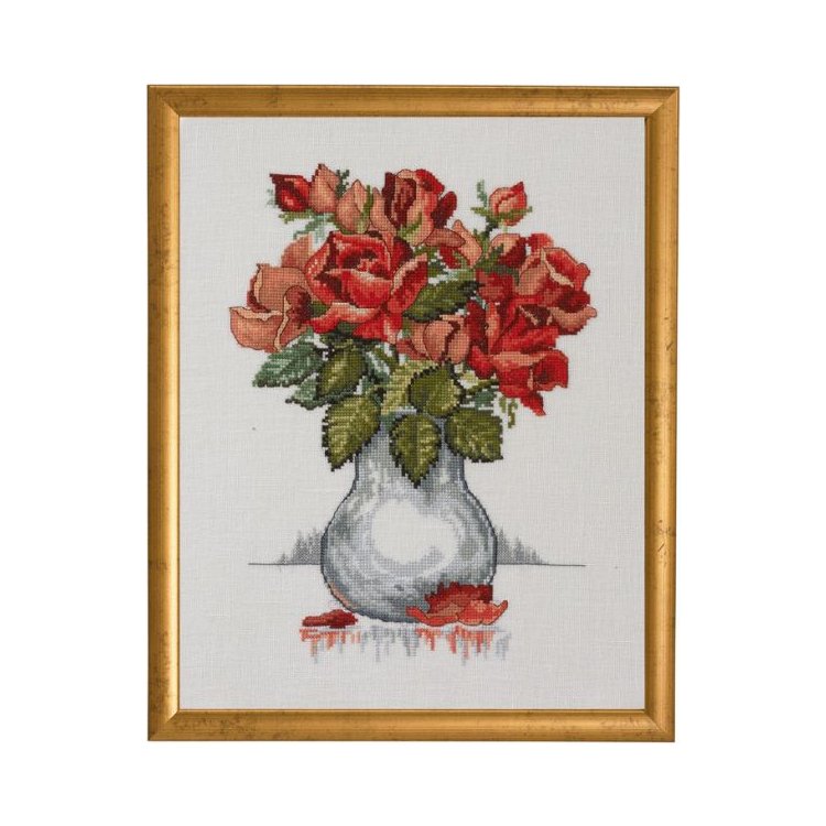 70-0308 Троянди. Набір для вишивання хрестом PERMIN - 1