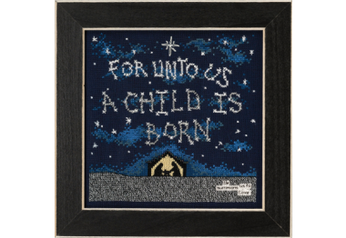 вышивка гладью CG302114 Рождение. Набор для вышивки в смешанной технике Mill Hill