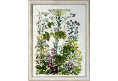  70-4153 Цветы на обочине. Набор для вышивания крестом PERMIN