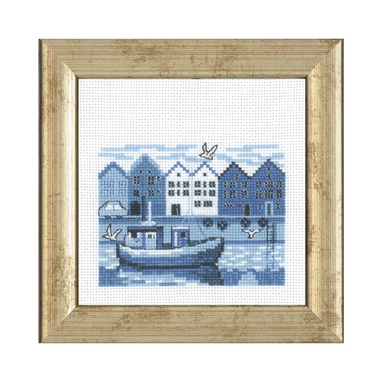 13-5430 Гавань. Набор для вышивания крестом PERMIN - 1