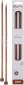 31147 Спицы прямые Ginger KnitPro, 25 см, 5.00 мм - 1