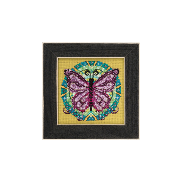 MH172111 Весняна мандала. Набір для вишивки в змішаній техниці Mill Hill - 1