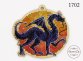 1702 Дракон. Набор для вышивки крестом Фрузелок - 1