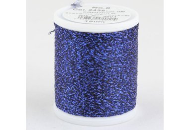 нитки для вышивания Нитки Glamour №8 вискозная нить с металлизированным эффектом, 100м Madeira арт. 9804