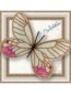 BGP-038 3D Метелик Цітеріас піропіна. Набір для вишивки бісером ТМ Вдохновение - 1