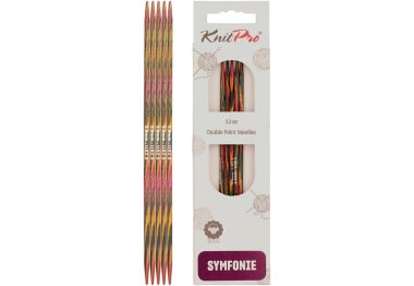 спиці для в'язання 20105 Спиці шкарпеткові Symfonie Wood KnitPro, 15 см, 3.00 мм