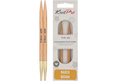 спиці для в'язання 35638 Спиці знімні Basix KnitPro, 5.50 мм
