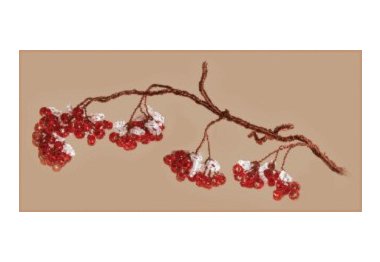  БП-139 Зимняя ягода Набор для бисероплетения