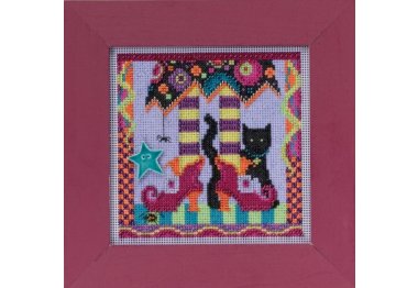 вышивка гладью MH145201 Волшебная обувь. Набор для вышивки в смешанной технике Mill Hill