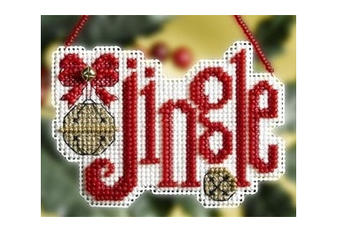 вишивка гладдю MH168302 Джингл. Набір для вишивки в змішаній техниці Mill Hill