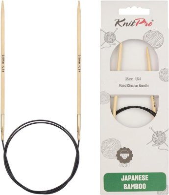 22266 Спицы круговые Bamboo KnitPro, 100 см, 3.50 мм - 1 22266 Спицы круговые Bamboo KnitPro, 100 см, 3.50 мм - 1