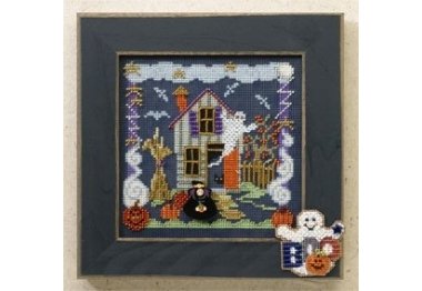 вышивка гладью MH146204 Дом с привидениями. Набор для вышивки в смешанной технике Mill Hill