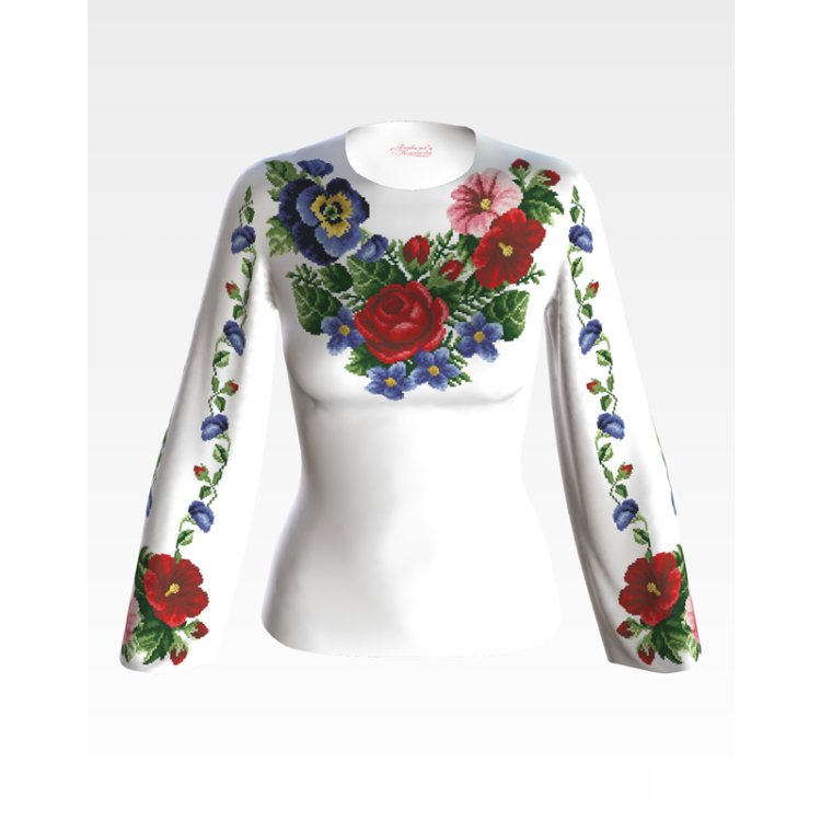 Блузка жіноча (заготовка для вишивки) БЖ-035 - 1