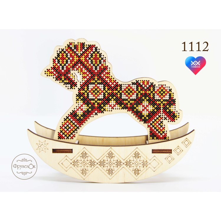 1112 Писанка. Набір для вишивки хрестиком Фрузелок - 1