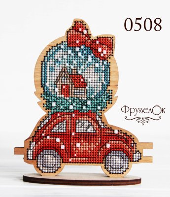 0508 Авто. Набір для вишивки хрестиком Фрузелок - 1