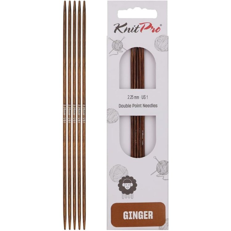 31302 Спиці шкарпеткові Ginger KnitPro, 12,5 см, 2.25 мм - 1
