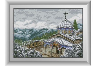  30698 Сокольский монастырь. Набор для рисования камнями Dreamart