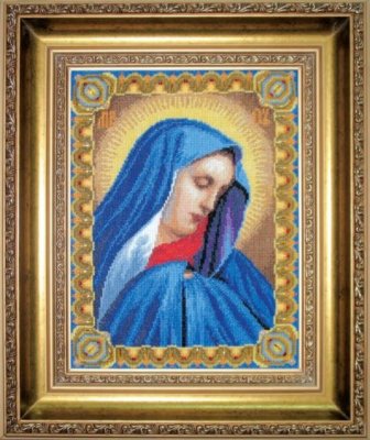 №461 Ікона Божа Матір Скорботна Набір для вишивання хрестом - 1