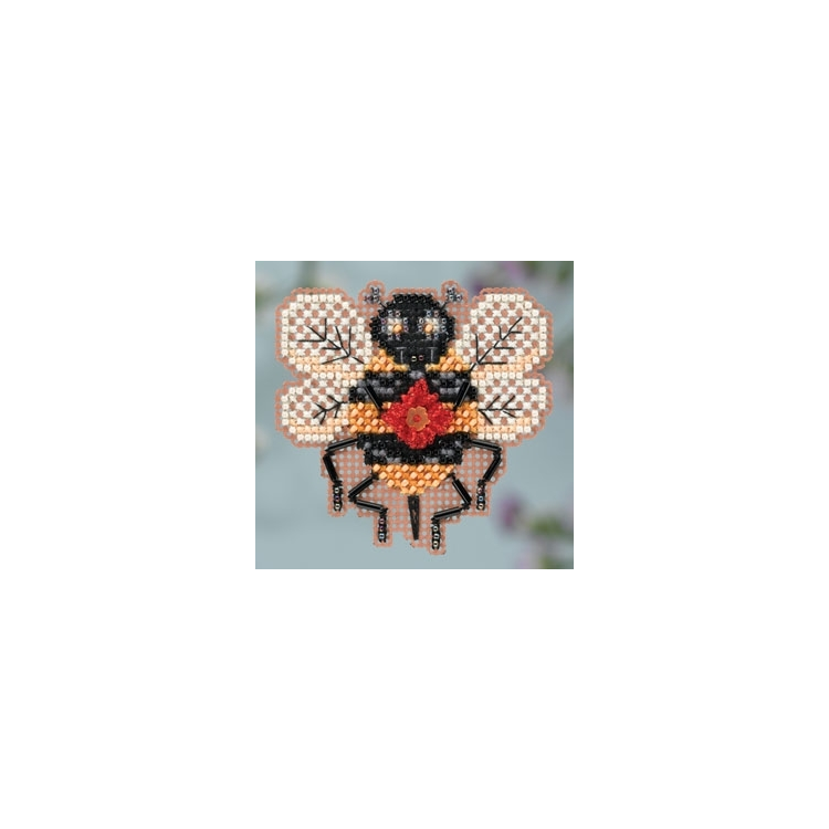 MH184104 Бджілка. Набір для вишивки в змішаній техниці Mill Hill - 1