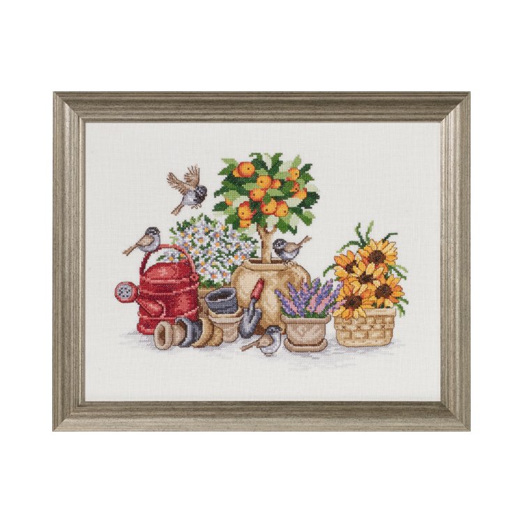 70-7350 Апельсинове дерево. Набір для вишивання хрестом PERMIN - 1