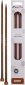 31150 Спицы прямые Ginger KnitPro, 25 см, 6.50 мм - 1