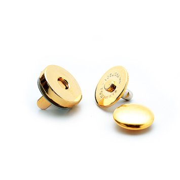 Магнитная кнопка Hamanaka, 14 мм, золото арт. H206-047-1 - 1