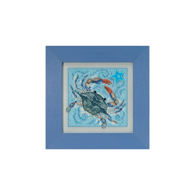 MH141811 Краб. Набір для вишивки в змішаній техніці Mill Hill - 1