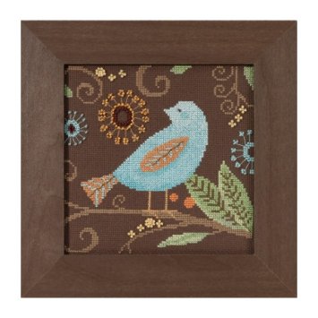 DM301814 Аква птах. Набір для вишивки в змішаній техніці Mill Hill - 1
