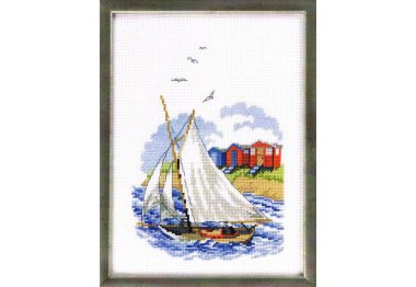 92-8120 Судно. Набір для вишивання хрестом PERMIN 92-8120 Судно. Набір для вишивання хрестом PERMIN