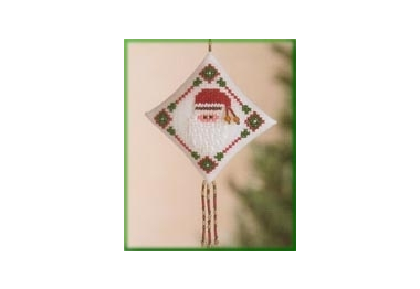 вишивка гладдю MHTD28 Діамантовий Хо Хо. Набір для вишивки в змішаній техниці Mill Hill