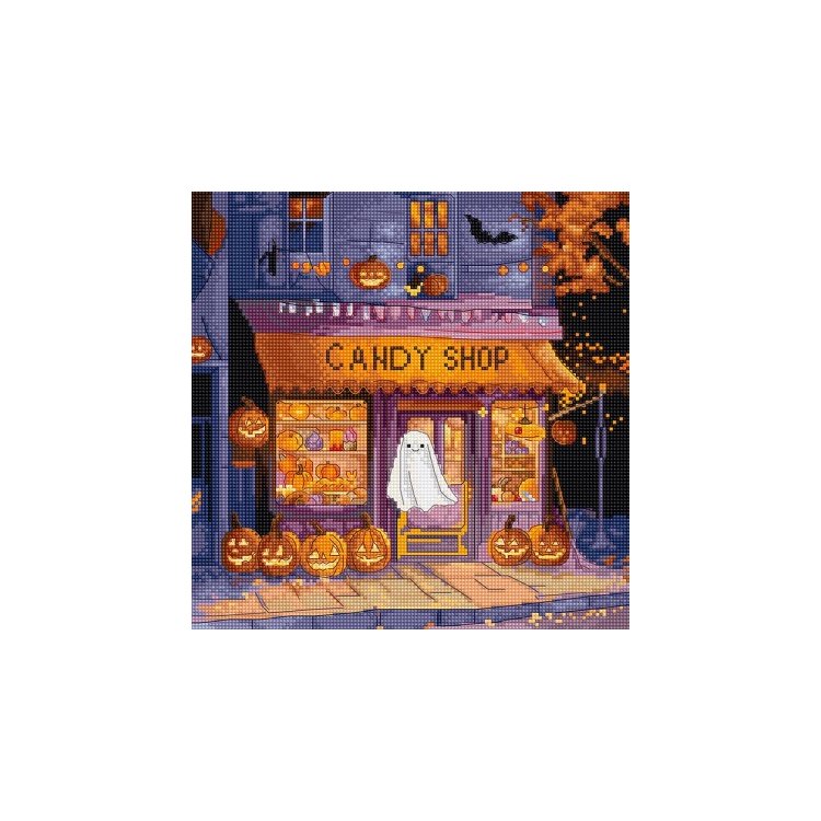 Набір для вишивки хрестиком L9950 Pumpkin Lane. Letistitch - 1