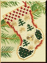 MHCS5 Панчоха Дерево. Набір для вишивки в змішаній техниці Mill Hill - 1 MHCS5 Панчоха Дерево. Набір для вишивки в змішаній техниці Mill Hill - 1