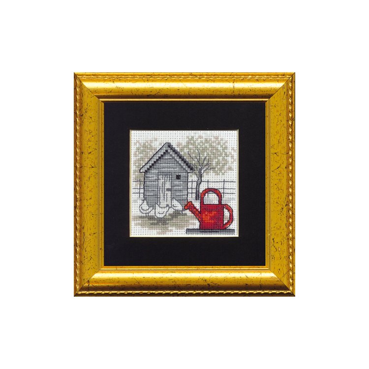 14-8414 Лійка (Watering can. Набір для вишивання хрестом PERMIN - 1