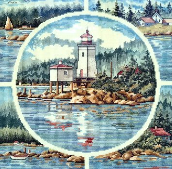 4589 На краю Землі. Набір для вишивки хрестиком Classic Design - 1